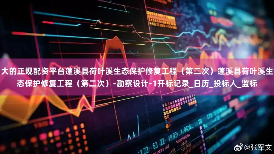 大的正规配资平台蓬溪县荷叶溪生态保护修复工程（第二次）蓬溪县荷叶溪生态保护修复工程（第二次）-勘察设计-1开标记录_日历_投标人_监标